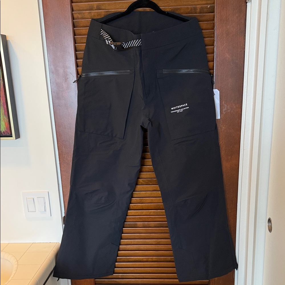 Shaun White WHITESPACE Black Cargo SKI Pants for Men